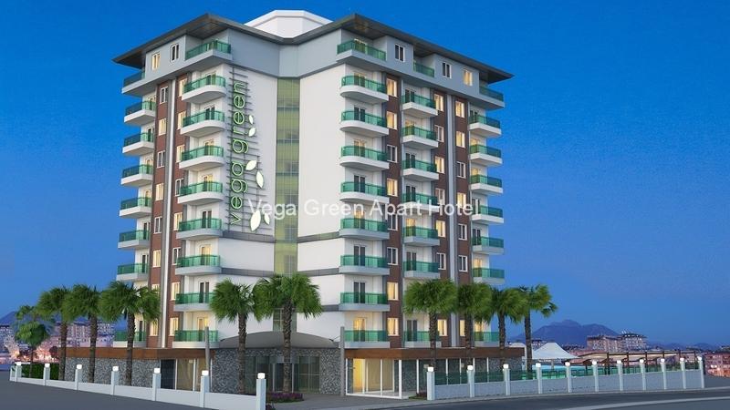 Vega Green Apart Hotel Алания Экстерьер фото